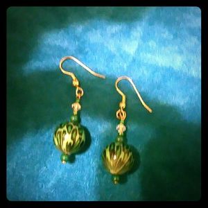 Hand Blown Glass Earrings